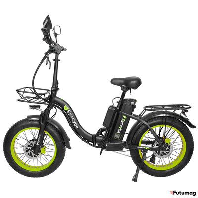 Электровелосипед Syccyba H2 (F11) DUAL 20AH зеленый