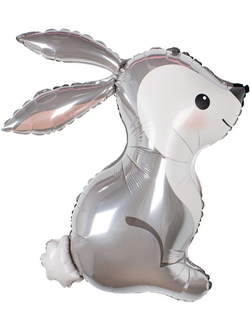 Шар 31"/79 см "Лесной заяц" (Китай)