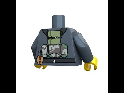 Торс немецкого автоматчика United Bricks