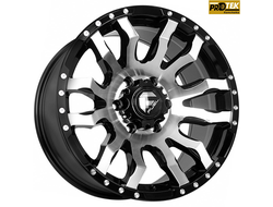 Комплект дисков R18 9,0J ET+15 6*139,7 Sakura Wheels 9059 Черный с полированными лучами (№ 906)