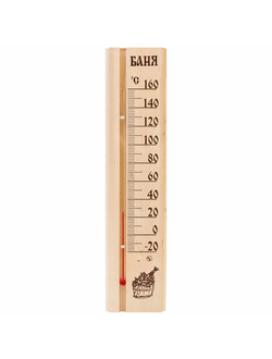 Термометр для бани и сауны, диапазон измерения: от 0 до +160°C, ПТЗ, ТСС-2Б