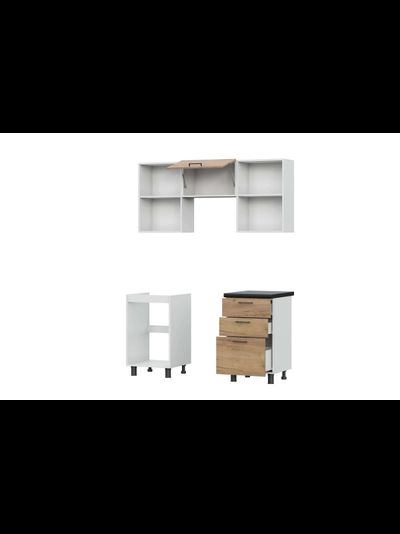 Аризона 1,6 м кухонный гарнитур Дуб золотой