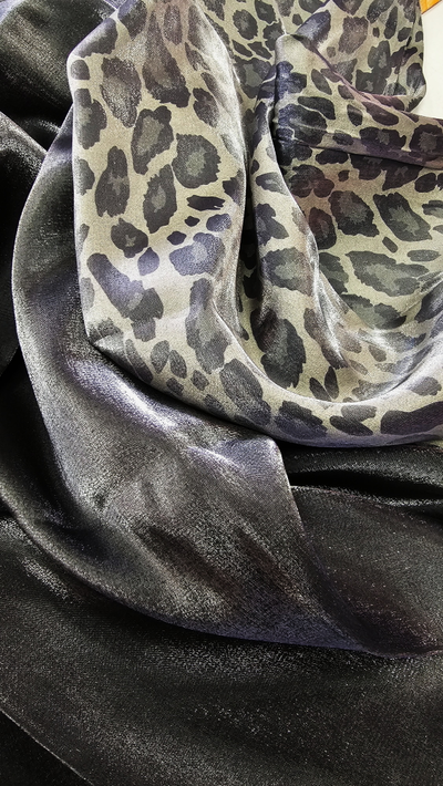 " Мокрый" шёлк МОНОРЕЙ 1568 Цвет 08 Фуксия