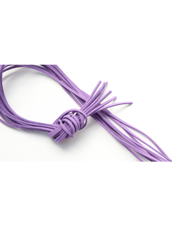 Шнур плоский, искусственная замша, отрез 1 метр, цвет - № 40