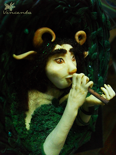 Фавн. Подвеска с фавном - волшебное украшение Винсенто