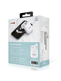 Беспроводные наушники TWS FUMIKO BE15 WHITE