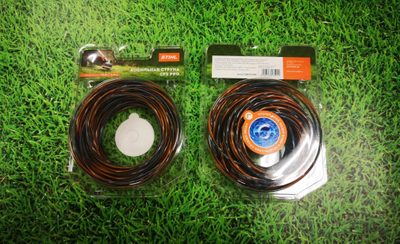 Косильная струна круглого сечения 2,7 мм х 15 м. Красная NEW