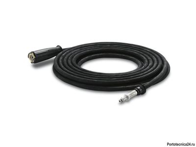 Шланг ВД двухоплёточный, 2SC-06, гайка М22-штуцер10, 10m, 400bar для KARCHER