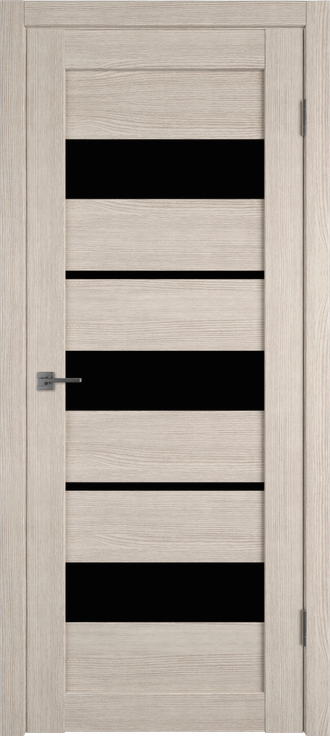 Дверь ПО Atum 23 Cappuccino Black Gloss