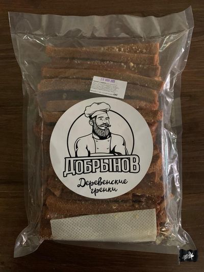 Гренки ДЕРЕВЕНСКИЕ "Чеснок"