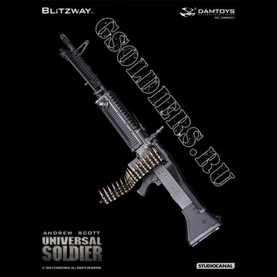 Универсальный солдат - коллекционная фигурка 1/6 Andrew Scott - Universal Soldier (DMS001) - DamToys x Blitzway (Без подарочной коробки)