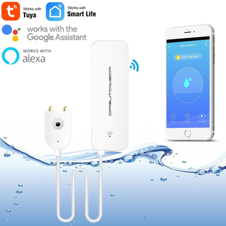 Умный датчик протечки воды (Wi-Fi, 2*AAA) Орбита OT-HOS19