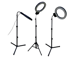 Люминесцентный (флуоресцентный) кольцевой осветитель Black Tattoo