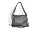 (АРТИКУЛ: 10122/1/5) СУМКА, СРЕДНЕГО РАЗМЕРА, НАТУРАЛЬНАЯ КОЖА, СЕРАЯ С НЕБОЛЬШИМ БЛЕСКОМ, ДВА ОТДЕЛЕНИЯ, ЧЕРЕЗ ПЛЕЧО
