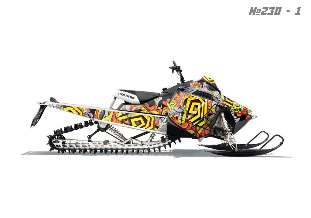 Наклейки на снегоход Polaris PRO RMK 2011-2014