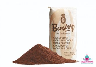 Какао Bensdorp Callebaut алкализованное 100 гр