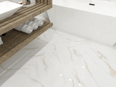 Керамогранит AZORI Statuario Gold 60х120