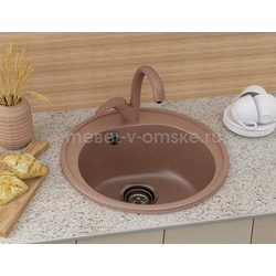 ШММ101 Мойка врезная "U-101". Размер: Ø 500.