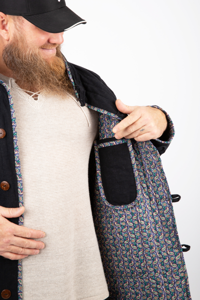 Стёганка ватник из крапивы "Родное тепло"