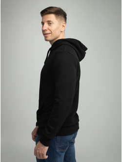 FUTBITEX ТОЛСТОВКА ХБ ЧЕРНЫЙ БЕЗ НАЧЕСА размер 46 (S)