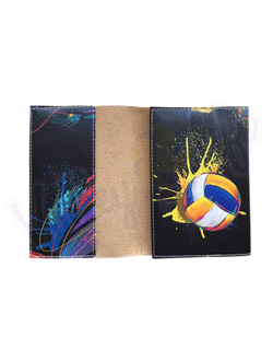 Обложка 2-в-1 "Мяч рисованный BLACK"