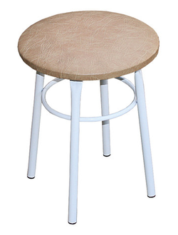 Табурет на усиленном металлокаркасе