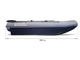 Двухкорпусная надувная лодка Флагман DK 380