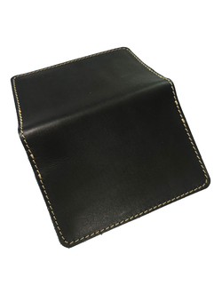 Обложка на автодокументы черная