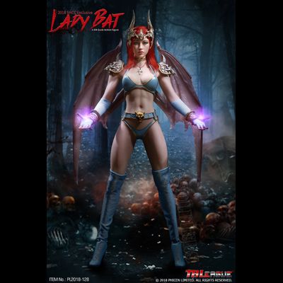 Леди Бэт - Коллекционная ФИГУРКА (Эксклюзивная версия) 1/6 scale Lady Bat Action Figure 2018 SHCC Exclusive, Mermaid Melody Pichi Pichi Pitch (PL2018-128) - TBLeague