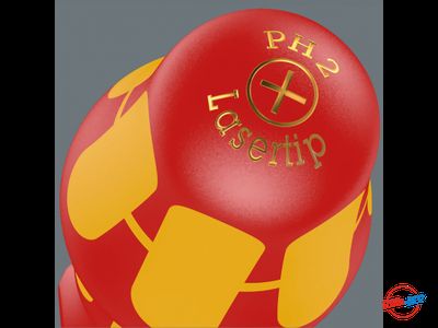 Диэлектрическая отвертка Phillips/шлиц WERA Kraftform Plus уменьшенный диаметр рабочего конца, 162 iS PH/S VDE, 2 х 100 мм WE-006456