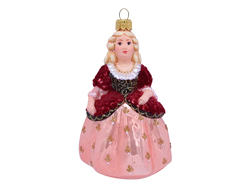 Елочная игрушка "Принцесса в бальном платье"