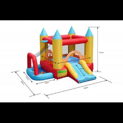 Надувной батут «Мини замок 4 в 1»