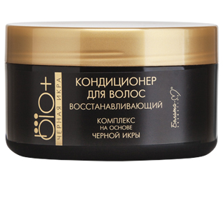 Кондиционер для волос на основе черной икры 240г Белита-М  BIO+Черная икра