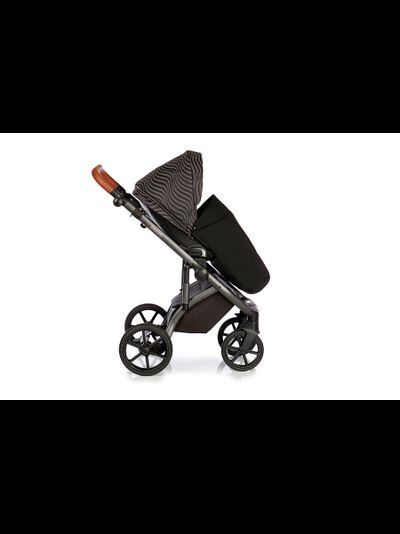 Коляска 2 в 1 Roan Bloom (Black Pearl)