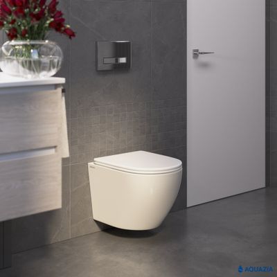 Кнопка AQUAZIA для инсталляции ATOM Line (Хром глянец)