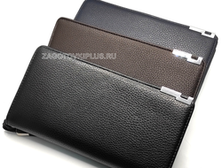 Мужской клатч из черной кожи