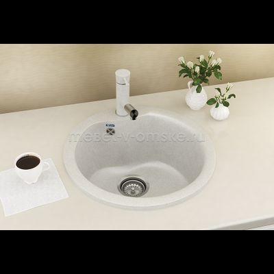 ШММ102 Мойка врезная "U-102N". Размер: Ø 480.