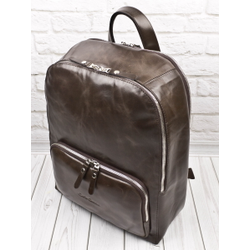 Женский кожаный рюкзак Vicenza Premium brown (арт. 
3105-52)