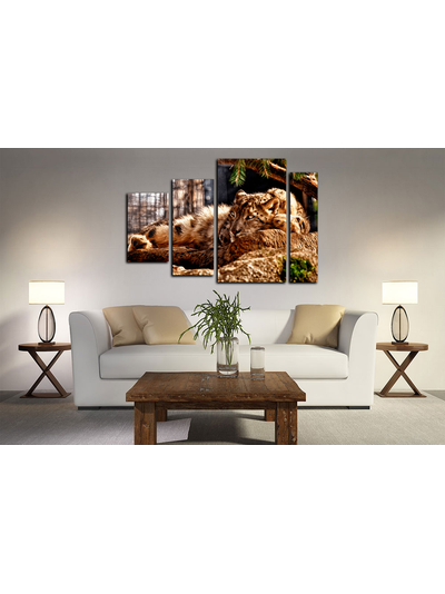 Модульная картина &quot;Опасный&quot;