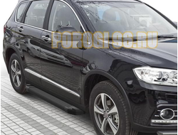 подножка для haval h6 черные