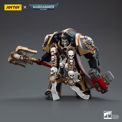 Капеллан-терминатор Ультрамаринов (Warhammer 40k) - КОЛЛЕКЦИОННАЯ ФИГУРКА 1/18 Ultramarines Terminator Chaplain Brother Vanius (JT5338) - JOYTOY