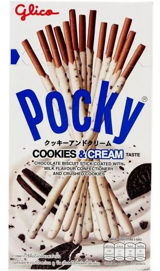 Бисквитные палочки Покки Cookies&Cream Мини Бокс 20гр
