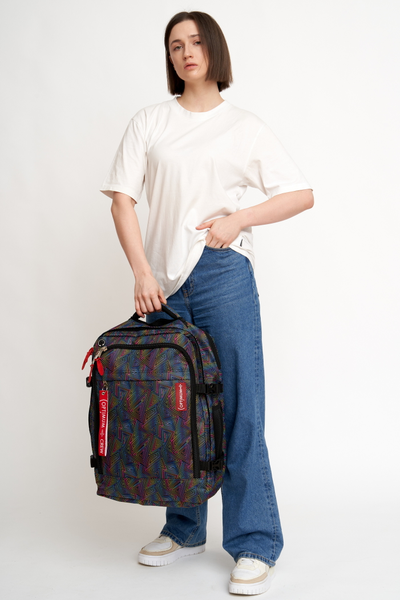 Рюкзак Сумка Чемодан ручная кладь 55х40х20 Optimum Air RL, неон