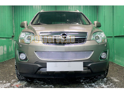 Защита радиатора Opel Antara I (рестайлинг) 2010- chrome середина PREMIUM