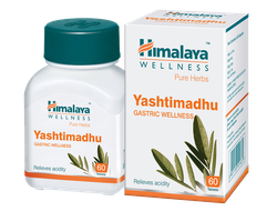 Yashtimadhu Himalaya (Яштимадху Хималаи), 60 капсул, при бронхите