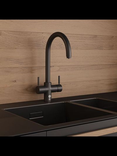 Комбинированная система  Aquahot ISE F-H4N1-VB-1-J (матовый черный)