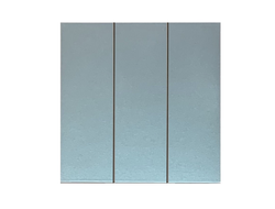 Клавиша для трехклавишного выключателя, серебро Rikett - 35661 SV