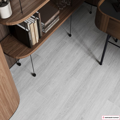 Ламинат Eversense Classic Дуб Виктория светло-серый EL1050 34 класс толщина 8 мм с фаской 1.9948 м2