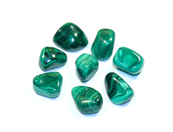 галтовка из натурального природного МАЛАХИТА (Заир)