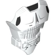 Large Figure Torso with SW Scout Trooper Armor Pattern, White (21561pb12 / 6178890)